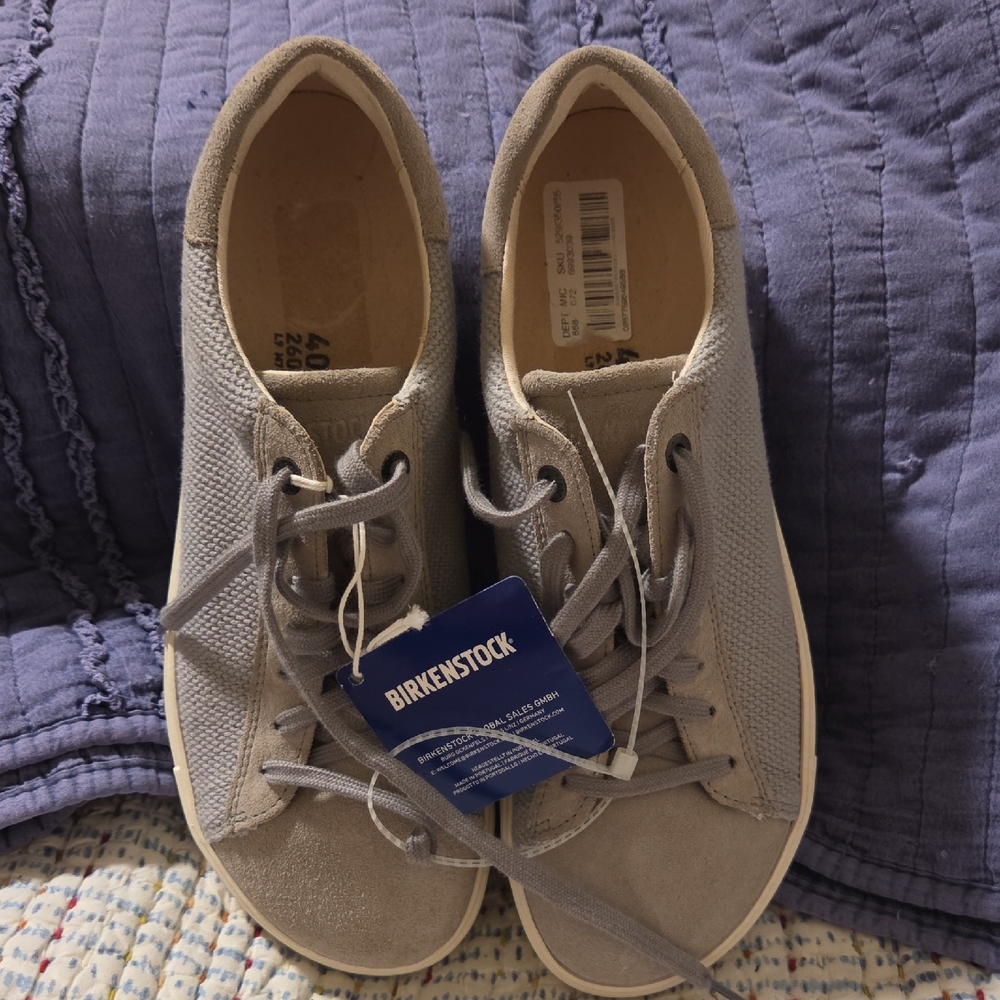 Birkenstock Men's Light Gray Sneakers
